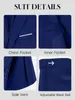 Herren Anzug 3-teilig Slim Fit formelle Business Hochzeit 2 Produktbild-Vorschau 3