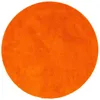 Hochflor Shaggy Teppich Palace Orange Rund, Größe:133 cm Produktbild-Vorschau 5