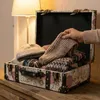 Vintage Holzkoffer mit Barock Design von HMF mit 38 cm Breite in verschiedenen Größen Náhled obrázku produktu
