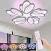 60W Tulpenform LED Deckenleuchte mit RGB Farbwechsel Lamp, Produktbild-Vorschau 2