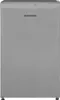 A front view of a silver Telefunken refrigerator. Produktbild-Vorschau