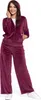 Damen Velours-Sweatshirt Moraj Glatt Mit Kapuze Bequem Xl Produktbild-Vorschau 5
