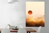 MuchoWow® Poster Malerei - Sonne - Landschaft - Vögel Produktbild-Vorschau 2