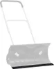 A product shot of a snow plow rubber strip attached to a snow plow blade. Náhled obrázku produktu