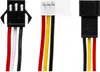Three different types of electrical connectors with wires attached, shown against a white background. Náhled obrázku produktu