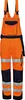 VIZWELL Warnschutz Latzhose VWTC 115 Gr. 64 orange Produktbild-Vorschau 5
