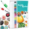 Set de marqueurs acryliques, 60 couleurs, set de peinture Voir les images du produit 3
