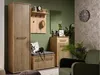 Camerano - Armoire 1 Porte, Chêne Marron Nœuds, 2 Étagères Voir les images du produit 6