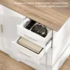 Credenza Moderna Buffet 100x40x78 cm con 2 Cassetti e 2 Anteprima dell’immagine prodotto 5