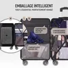 DEUBA® Set de 3x Valises Rigides M, L, XL - Bagage Cabine, Voir les images du produit 3