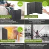 Składany panel grzewczy 51x100cm grzejnik stołowy na Podgląd zdjęcia produktu 9