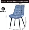 HOMAVO Esszimmerstuhl 2er-Set – Gepolsterte Stühle mit Produktbild-Vorschau 6