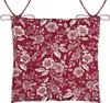 Cuscino per sedia BIBURI bordeaux 38x38x4 cm Francia Anteprima dell’immagine prodotto 1