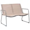 The Living Store 4-tlg. Garten-Lounge-Set Stoff und Stahl Produktbild-Vorschau 3