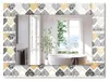 Bunte Herzen – Rechteckiger Spiegel mit Druck 80x60 cm – Produktbild-Vorschau 1