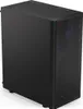 A black computer tower case shown from a three-quarter angle on a white background. Anteprima dell’immagine prodotto