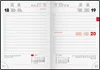 2026 Brunnen Taschenkalender 736 A6 dunkelblau Produktbild-Vorschau 2