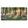 MuchoWow® Mauspad Mousepad Wald - Bäume - Blume 60x30 cm - Produktbild-Vorschau 1