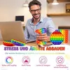 8 Stück Pop Bubble Fidget Toys, Sensorisches Produktbild-Vorschau 4