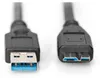 DIGITUS USB 3.0 Anschlusskabel Typ A -mikro B St/St 1.0m, Voir les images du produit 3