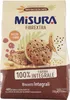 6x Misura Fibrextra Biscotti Integrali Vollkornkekse Kekse Produktbild-Vorschau 1