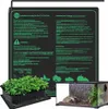 A seedling heat mat with instructions and a terrarium. Voir les images du produit