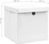 vidaXL Aufbewahrungsboxen mit Deckeln 4 Stk. 28x28x28 cm Produktbild-Vorschau 6