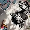 TT Home Kinderzimmer Teppich Dschungel Zoo Tiere Zebra Produktbild-Vorschau 3