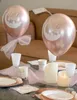 6 Eid Mubarak Luftballons Roségold 30 cm Party-Deko - Produktbild-Vorschau 3