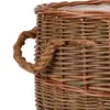 UNUS Korb aus Weide Weidenkorb rund mit 2 Griffen Ø 40 cm Produktbild-Vorschau 5