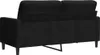 vidaXL divano a 2 posti nero 140 cm in velluto Anteprima dell’immagine prodotto 4