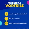 AVERY Zweckform, natuurlijke bruine etiketten, 63,5 x 42,3 Productafbeelding-voorbeeld 2
