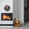 Creative Home Rieten Mand met Handvat Jute, 50 x 34 x 50 cm Productafbeelding-voorbeeld 2