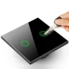 Smart WiFi 2-Fach Touch Lichtschalter Kompatibel mit Tuya Produktbild-Vorschau 3