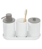 iDesign 4-teiliges Waschbecken-Organizer-Set: Produktbild-Vorschau 5