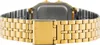 Close-up of a gold Casio watch band and clasp. Produktbild-Vorschau