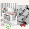 2 Stück Organizer Schreibtisch Stifte Make Up mit 5 Fächer Produktbild-Vorschau 8