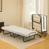Talamo Italia Letto Pieghevole Tellus 80x190 cm Nero, Anteprima dell’immagine prodotto 1