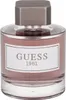 A close-up studio shot of a Guess 1981 Eau de Toilette bottle for men. Voir les images du produit