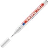 A white Edding 780 paint marker with its cap off, showing the tip. Produktbild-Vorschau