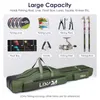 130cm Dreilagige Angeltasche, tragbare Angelruten- und Produktbild-Vorschau 4