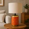 Luxus Europe - Tischlampe Rome Blau - Keramische Produktbild-Vorschau 3