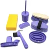 Kerbl Putzbox befüllt Kinder lila Pflegeset Pferde 321765 Produktbild-Vorschau 6
