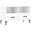 [Home] TV-Schrank Hochglanz-Weiß 80x36x50 cm Holzwerkstoff Produktbild-Vorschau 2