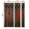 Appendiabiti modulare in legno - doghe 98cm marrone Anteprima dell’immagine prodotto 6