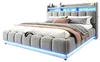 Letto matrimoniale contenitore 180x200 cm imbottito con Anteprima dell’immagine prodotto 7