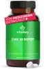 Vitabay Zink 50 mg hochdosiert – 250 teilbare Tabletten – Zinkgluconat für Immunsystem, Haut, Haare & Nägel – vegan & la Produktbild-Vorschau