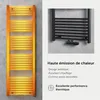 doporro Radiateur de Salle de Bain Sèche-Serviette 100x60cm Voir les images du produit 3