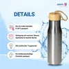 Wasserflasche 500ml 'Kopenhagen' - Auslaufsichere Produktbild-Vorschau 2