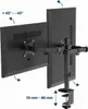 Gembird Doppel Monitorarm 17-32 Zoll, schwenkbar und Produktbild-Vorschau 4